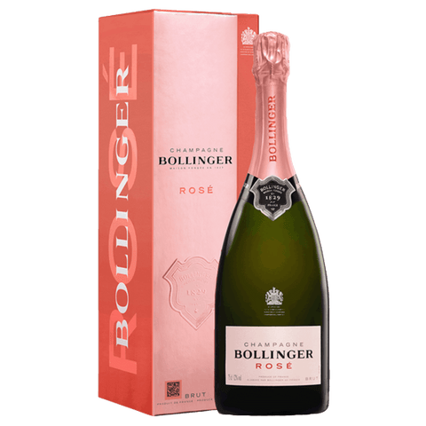 Champagne Bollinger Rosé gift box